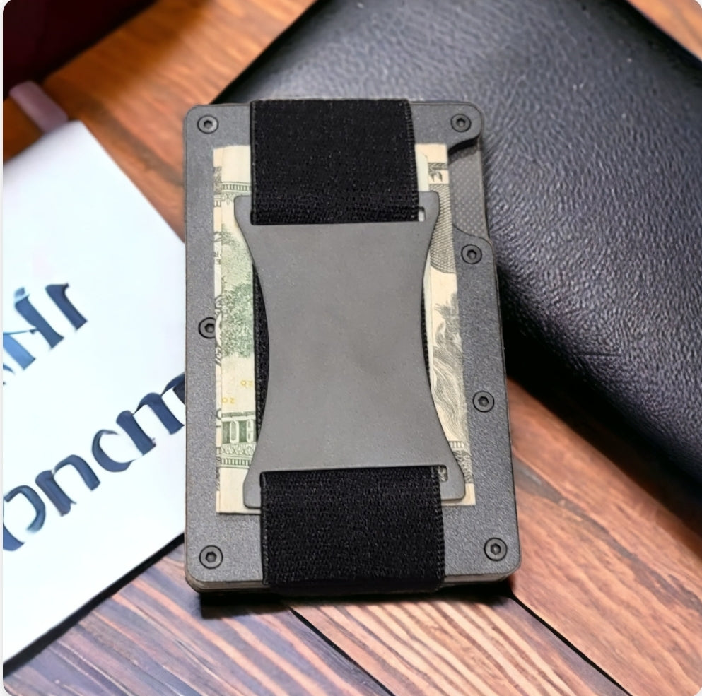 Custom Police Thin Blue Line Slim Wallet