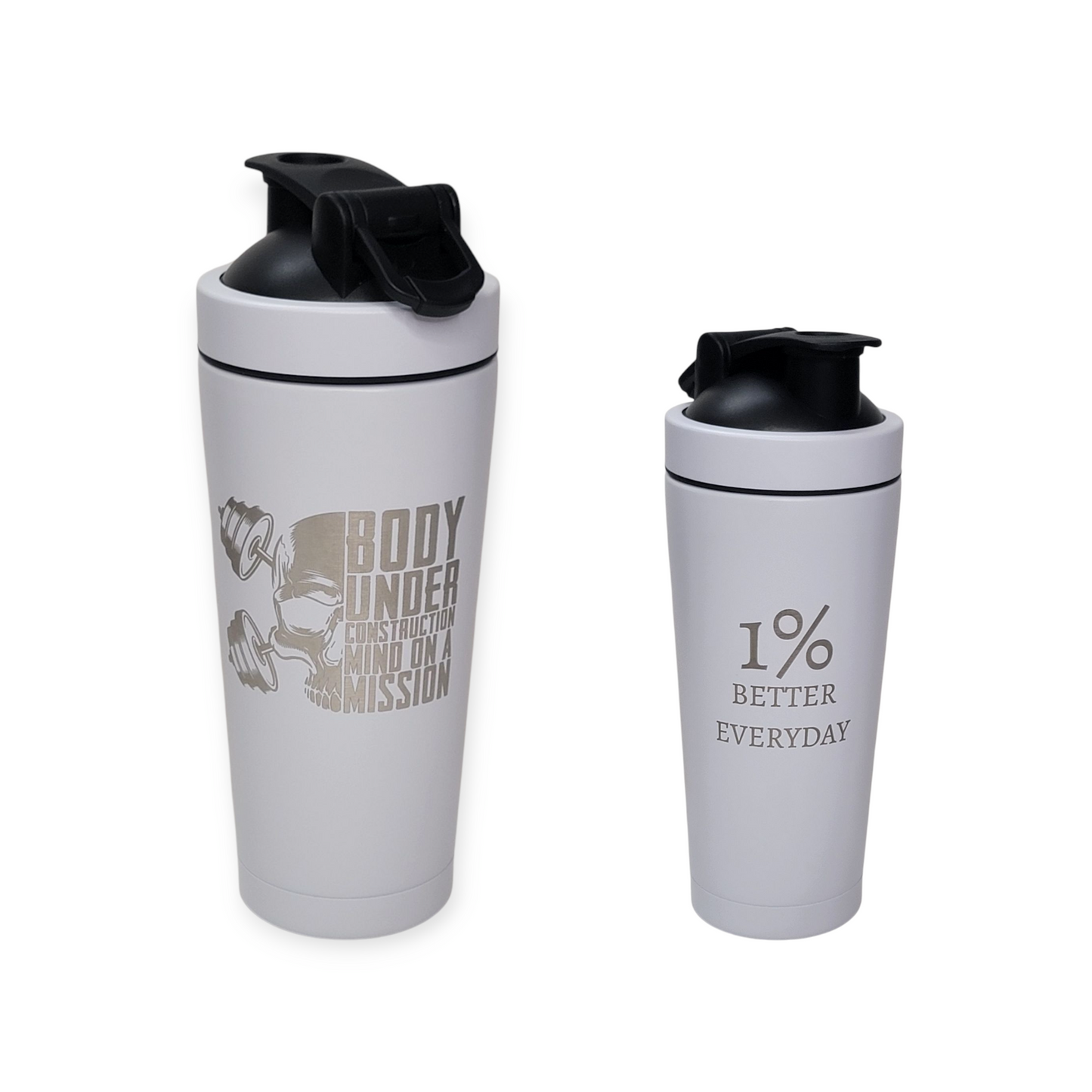 Body Under Construction 25oz Stainless Steel Shaker